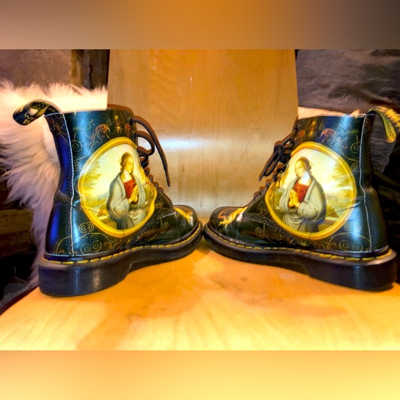 🩵 Never Worn Limited Edition Pascal Dr Martens 1460 Di Paolo - Picture 4 of 13